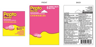 1903-7 (2631903096   Pepto Bismol Chewable   1903 7)